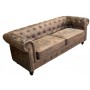 Sofa Chester 3 Brown